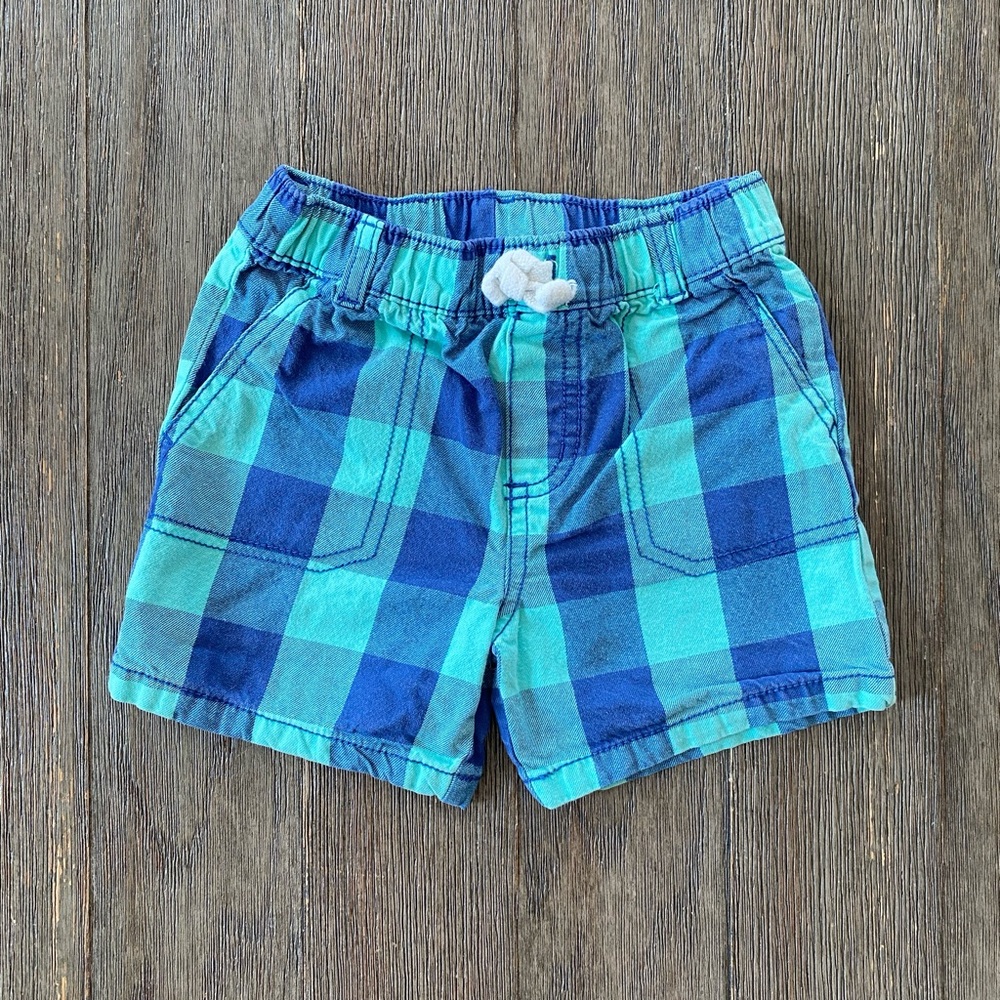 4/$20 Carter’s plaid shorts